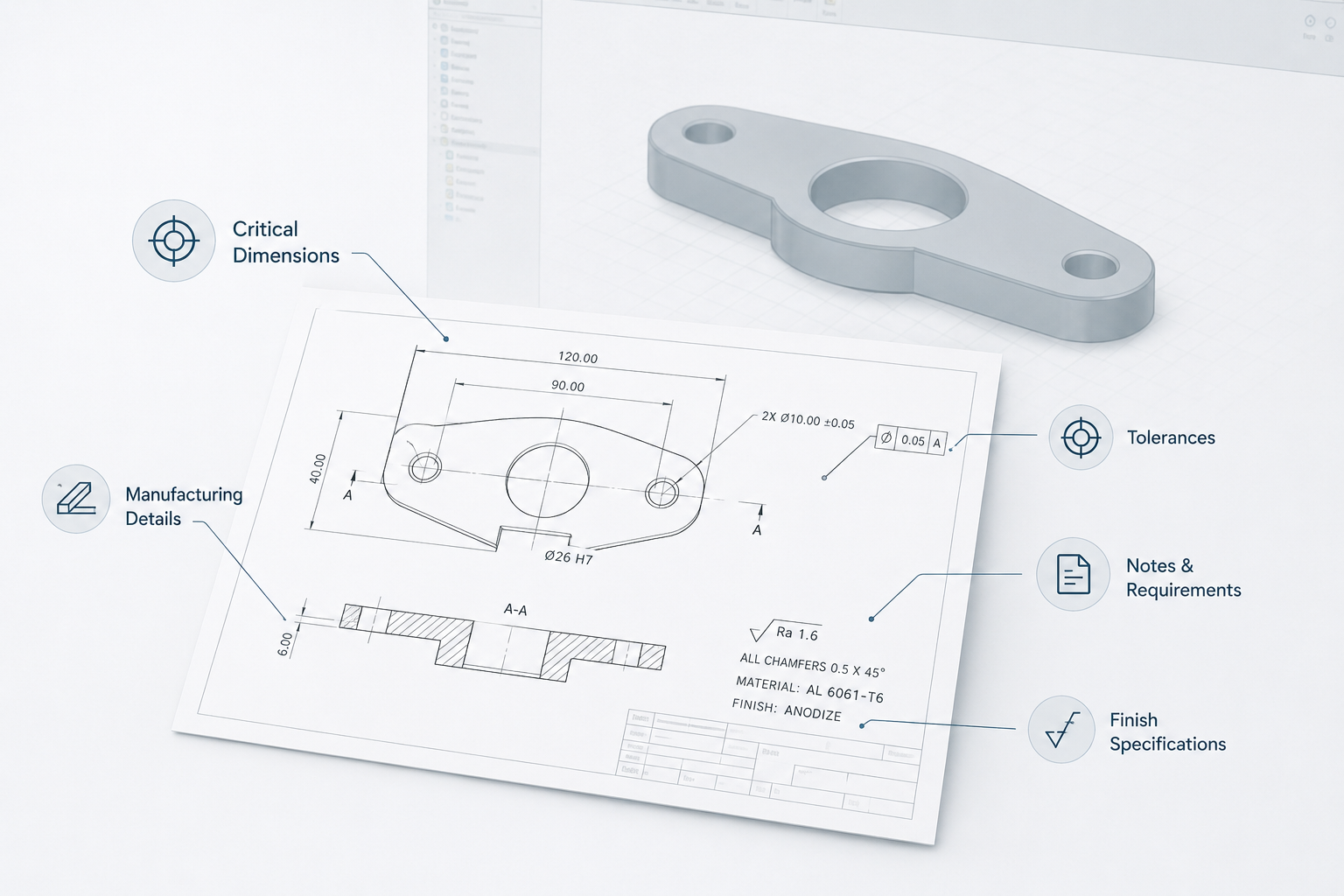 Why 2D Drawings Still Matter in 3D CAD | AIDraft